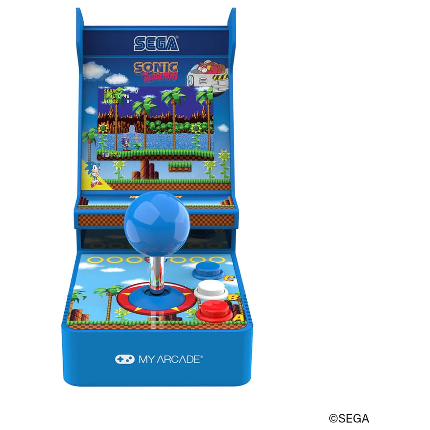 Sonic The Hedgehog Přenosný Retro Arkádový Joystick Hráč fotografii produktu