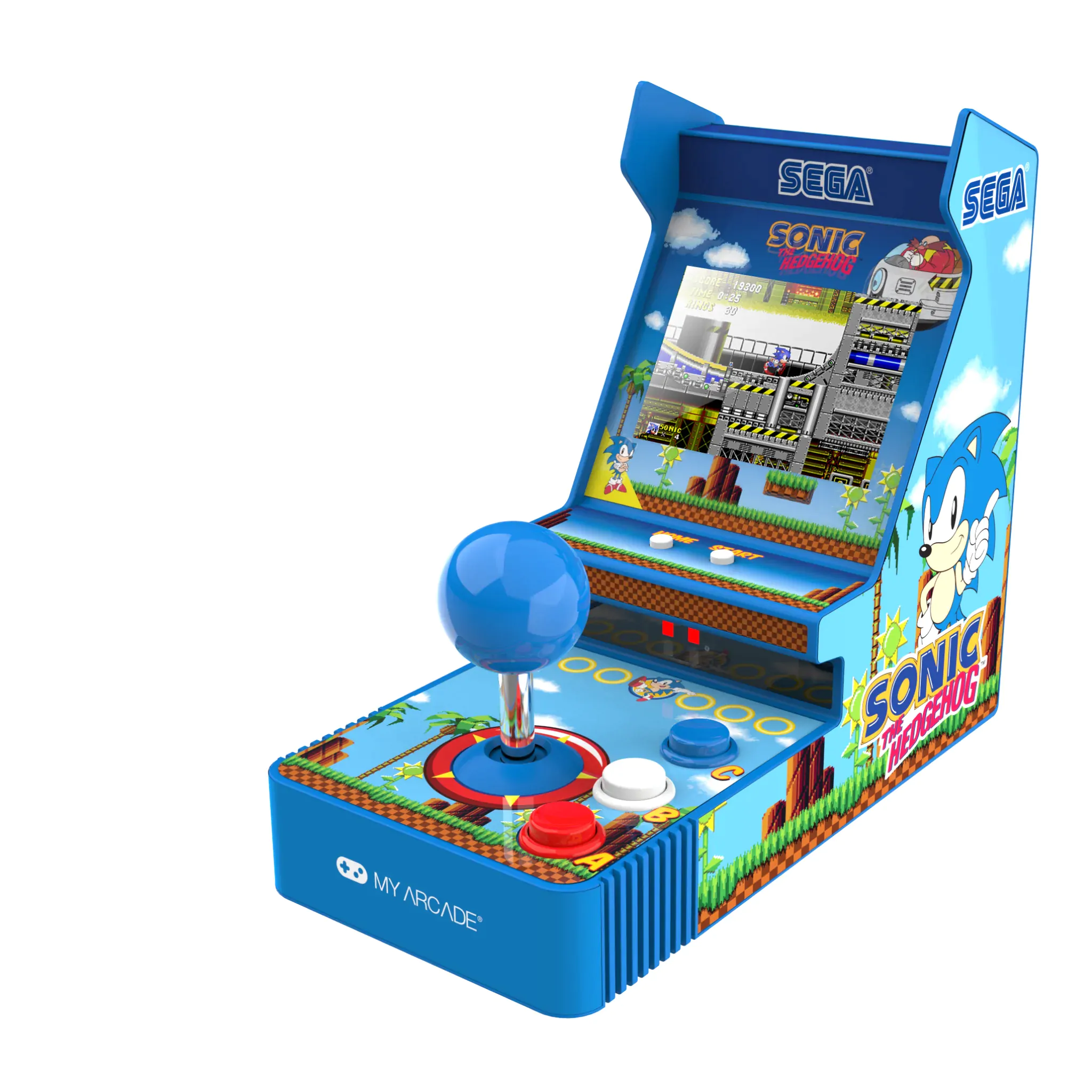 Sonic The Hedgehog Přenosná Retro Arkádová Hrací Konzole Mighty Player fotografii produktu