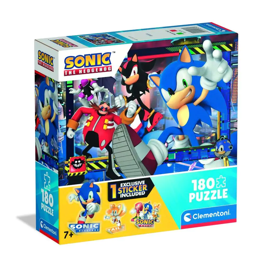 Puzzle Sonic the Hedgehog 180 dílků fotografii produktu