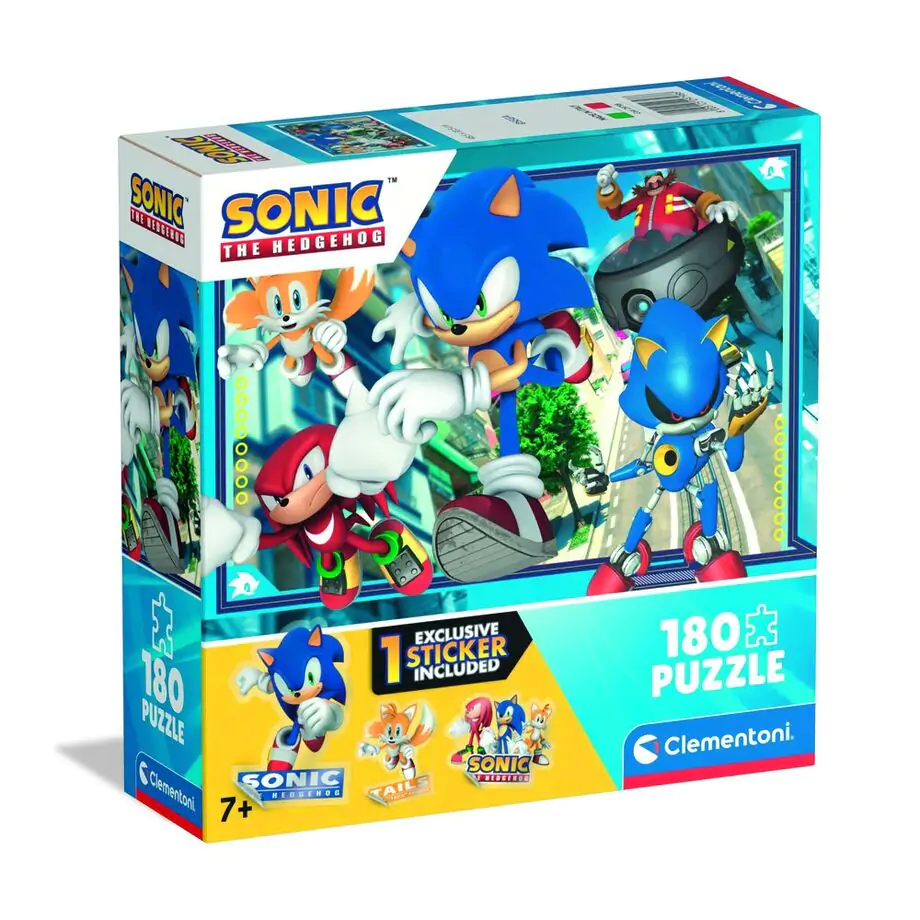 Puzzle Sonic the Hedgehog 180 dílků fotografii produktu