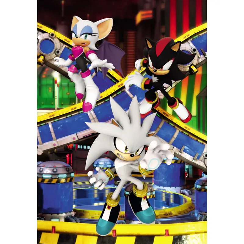 Sonic The Hedgehog puzzle 3x48 dílků fotografii produktu