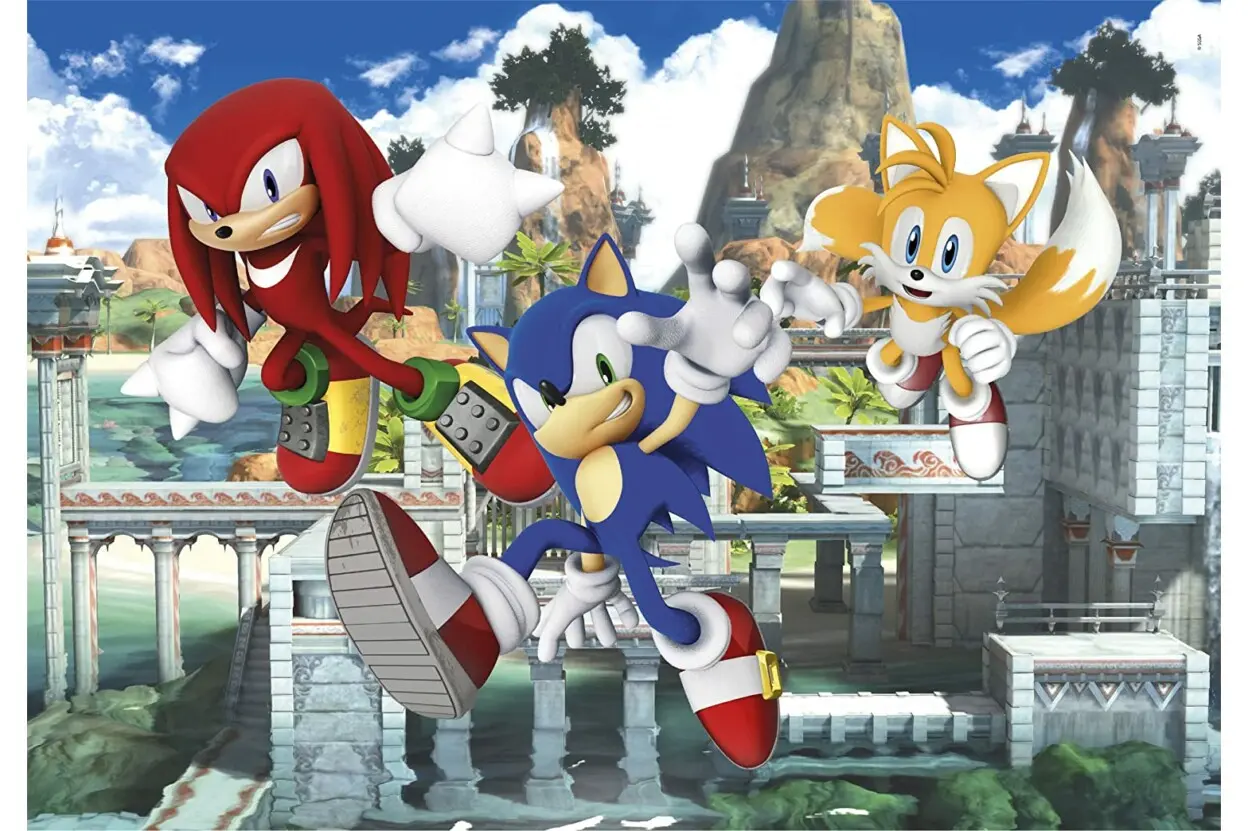 Sonic The Hedgehog puzzle 3x48 dílků fotografii produktu