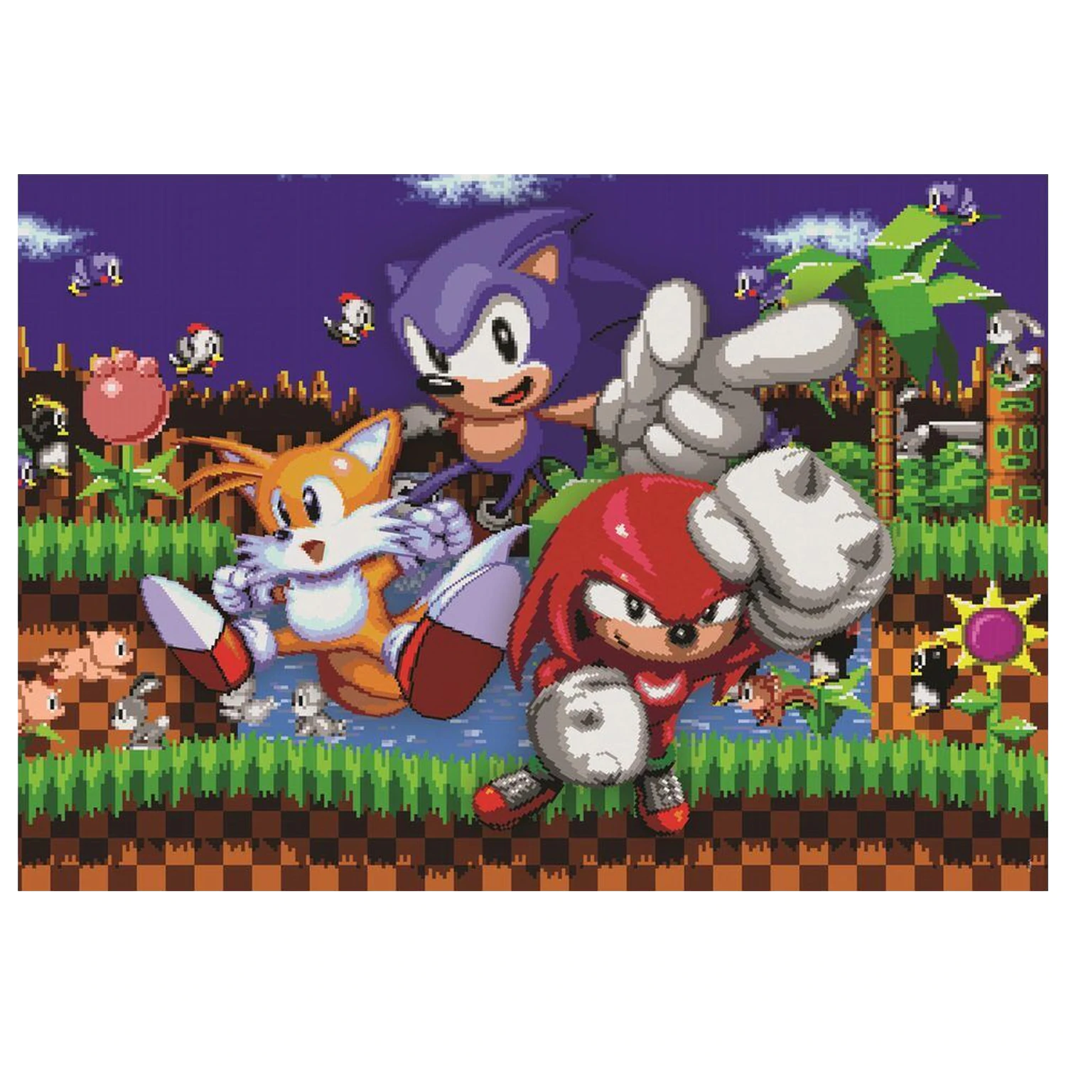 Sonic The Hedgehog puzzle 500 dílků fotografii produktu
