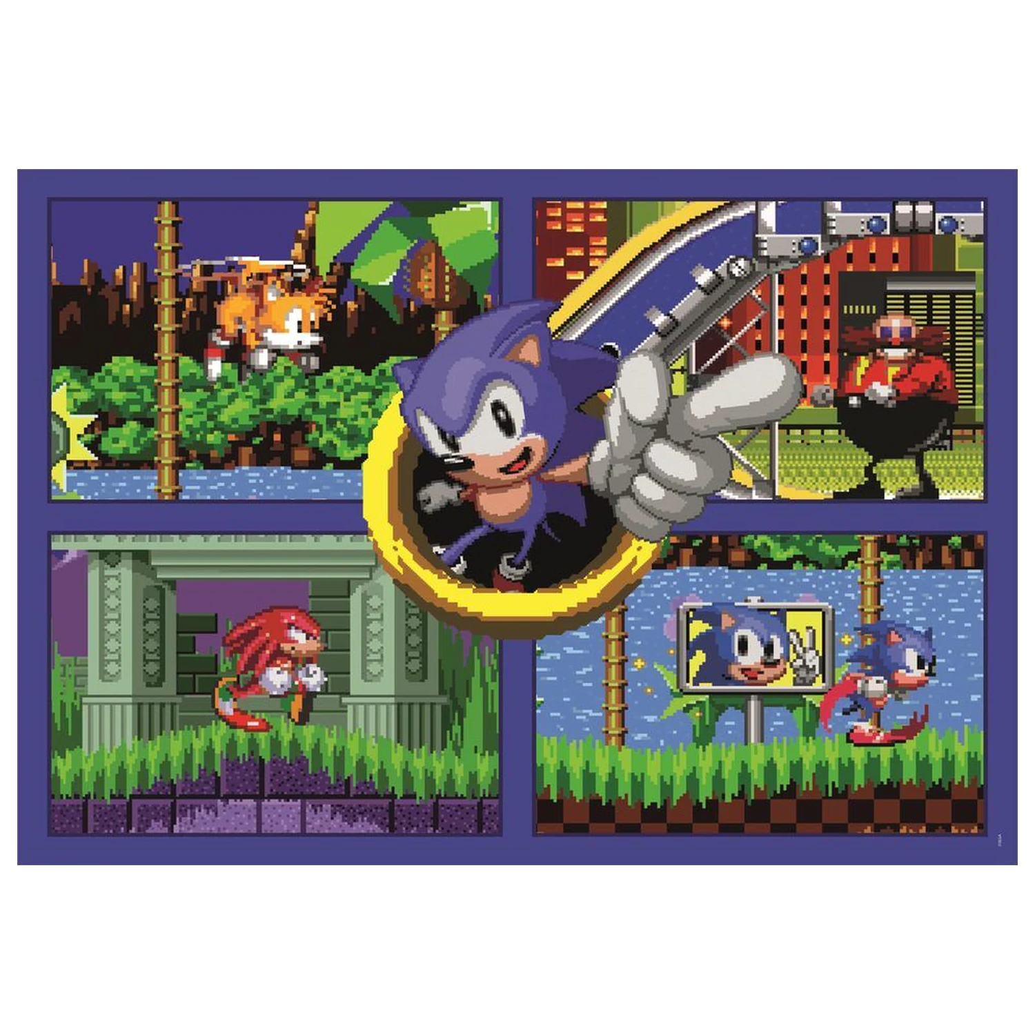 Sonic The Hedgehog puzzle 500 dílků fotografii produktu