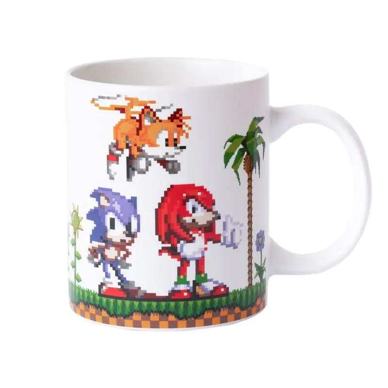 Sonic The Hedgehog Retro Pixel hrnek 350 ml fotografii produktu