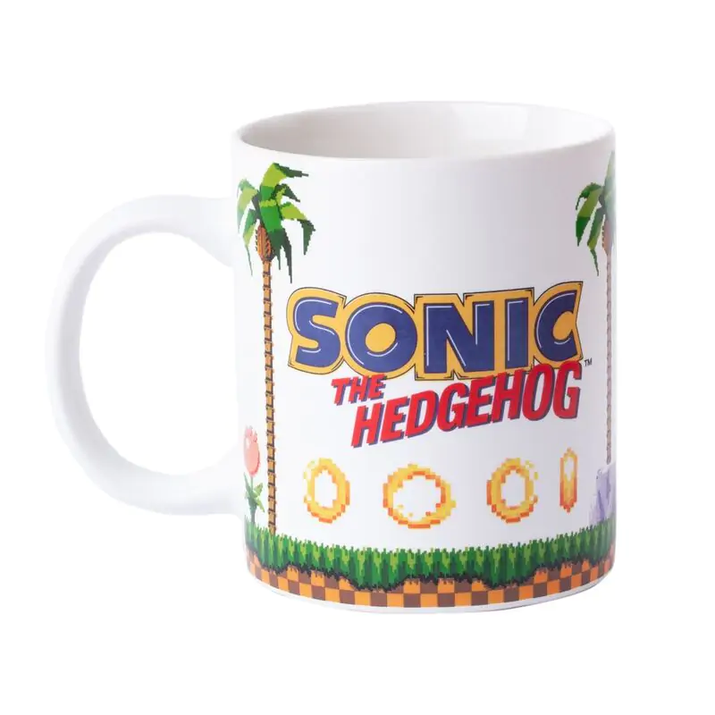 Sonic The Hedgehog Retro Pixel hrnek 350 ml fotografii produktu