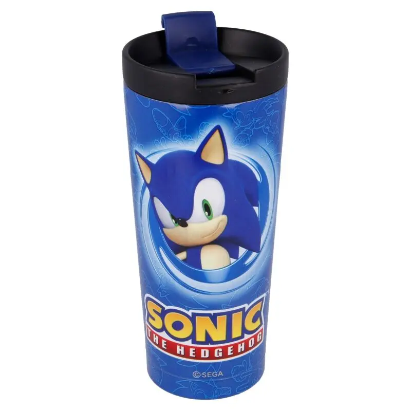 Sonic the Hedgehog nerezový kávový hrnek 425 ml fotografii produktu