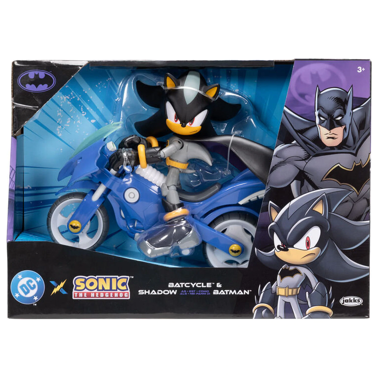 Sonic The Hedgehog Shadow s figurkou Batcycle 12cm fotografii produktu