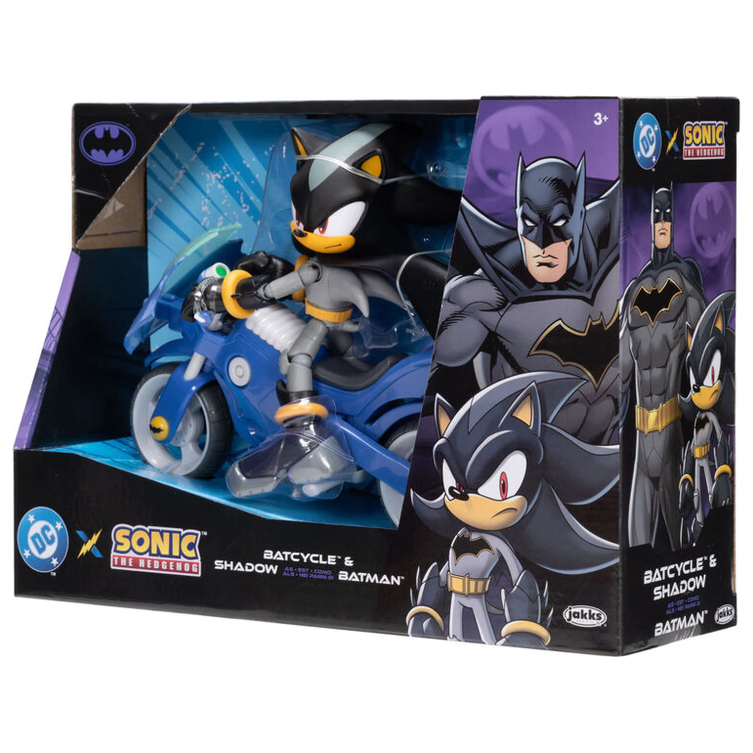 Sonic The Hedgehog Shadow s figurkou Batcycle 12cm fotografii produktu