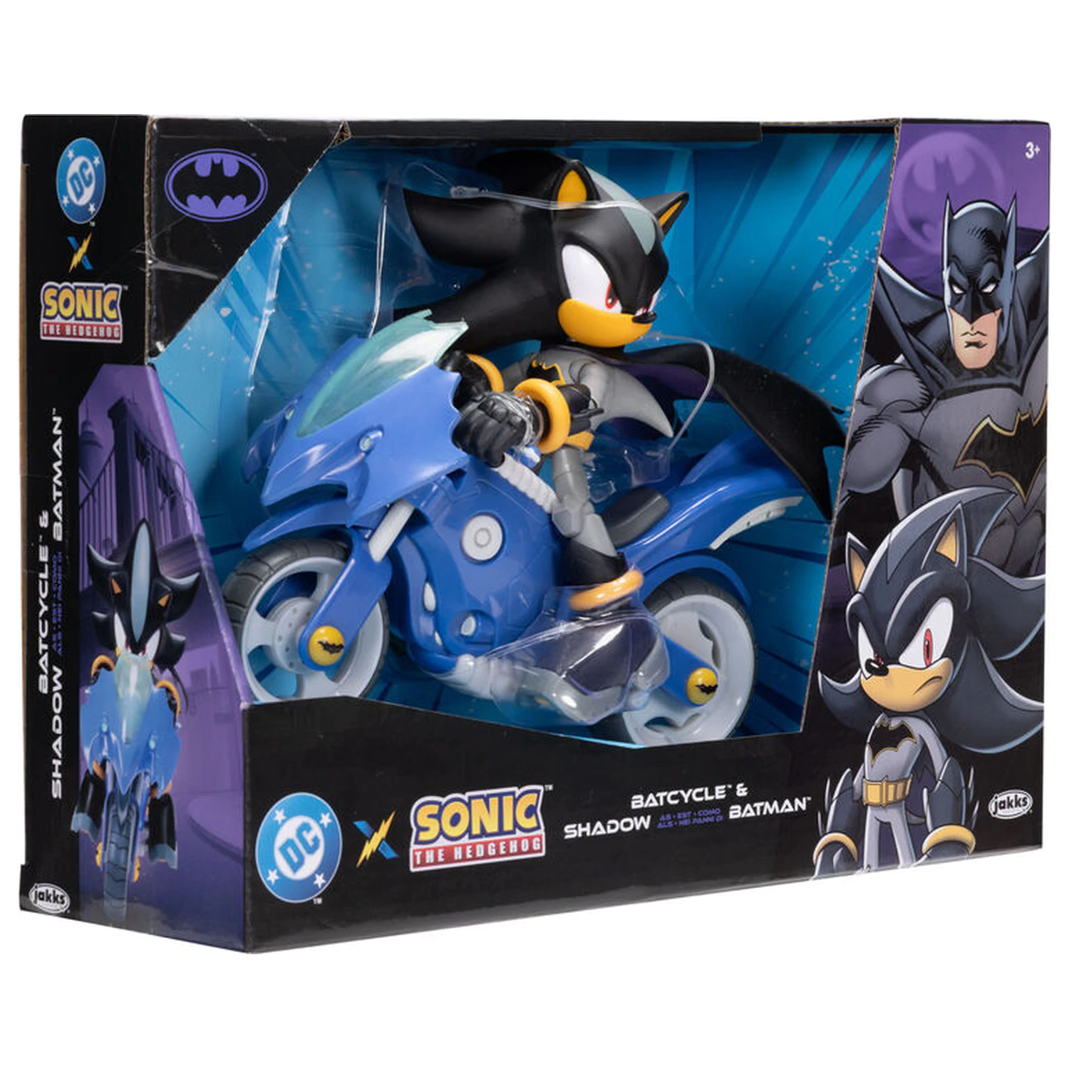 Sonic The Hedgehog Shadow s figurkou Batcycle 12cm fotografii produktu