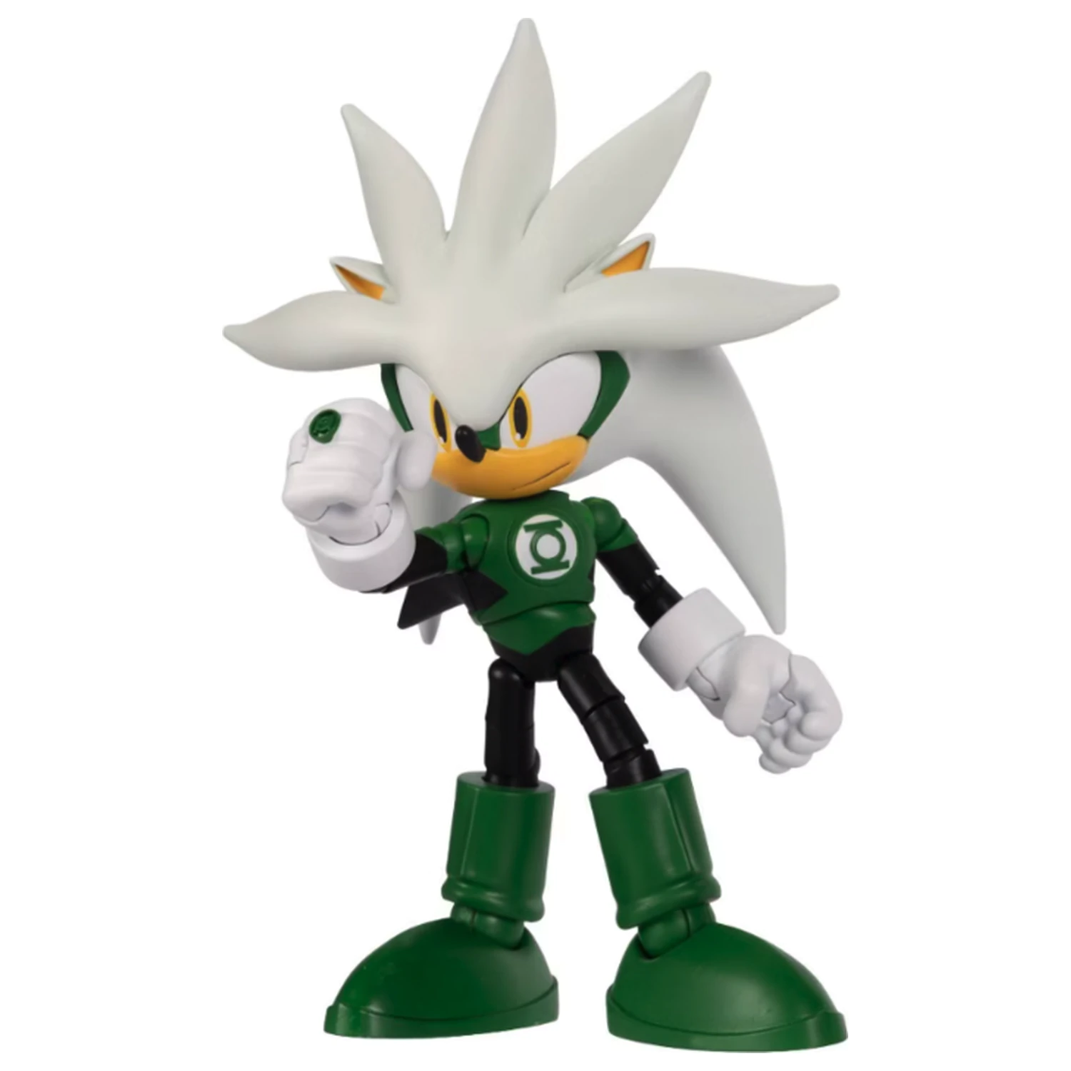 Sonic The Hedgehog Silver Green Lantern figurka 13cm fotografii produktu