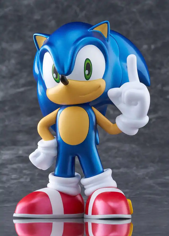 Sonic The Hedgehog Sofbi Vinylová figurka Sonic Metallic Ver. 15 cm fotografii produktu