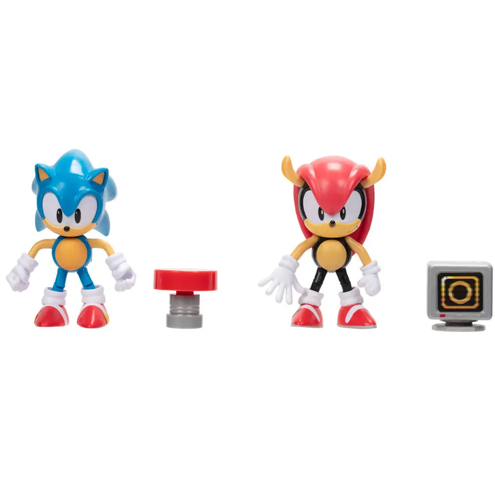 Sonic The Hedgehog Sonic & Mighty sada figurek 10cm fotografii produktu