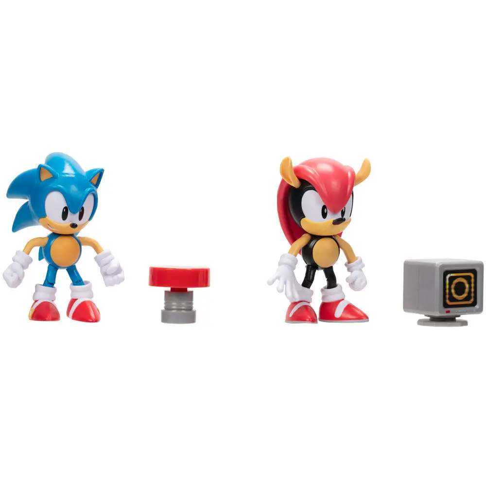 Sonic The Hedgehog Sonic & Mighty sada figurek 10cm fotografii produktu