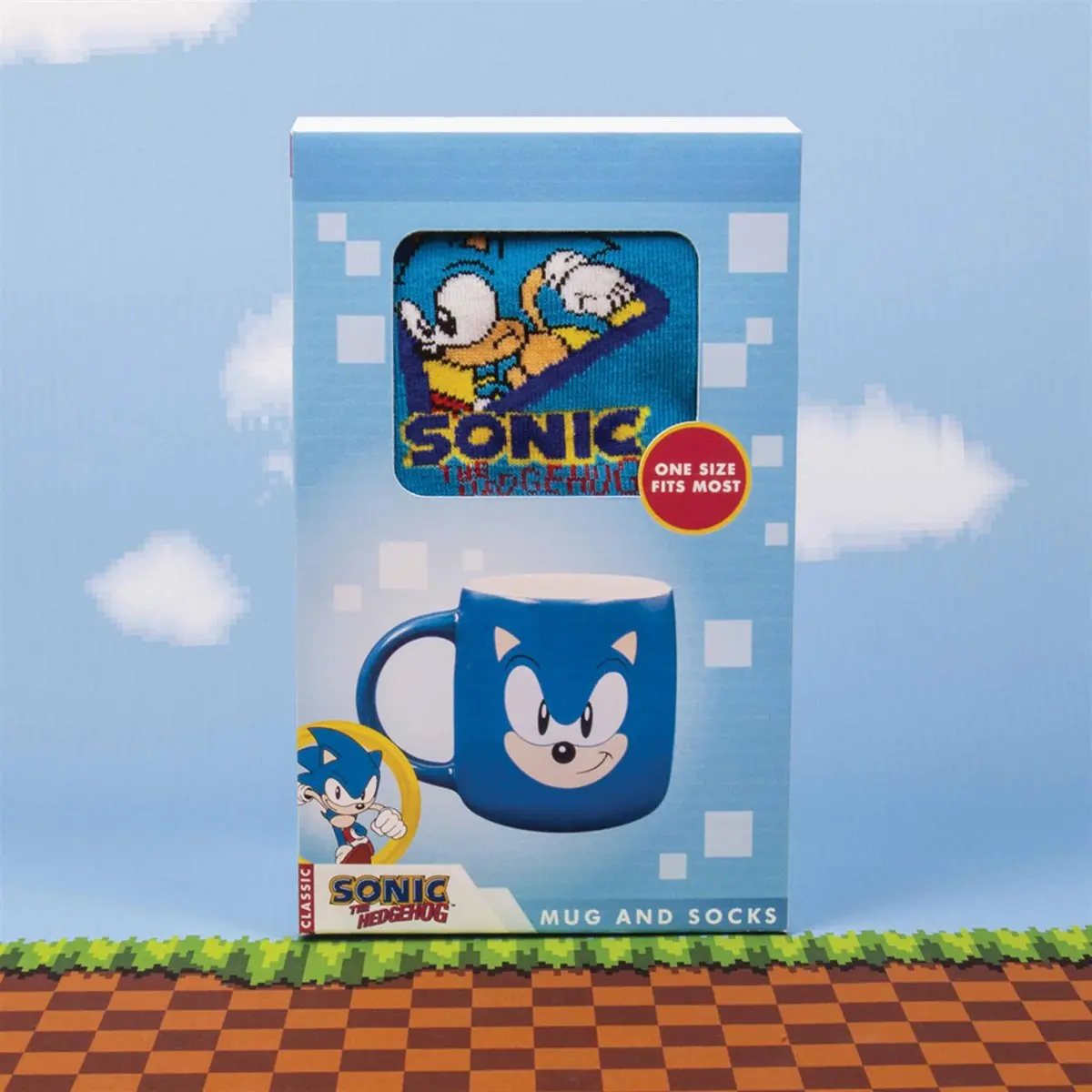 Sonic the Hedgehog Hrnek a Sada Ponožek Sonic fotografii produktu