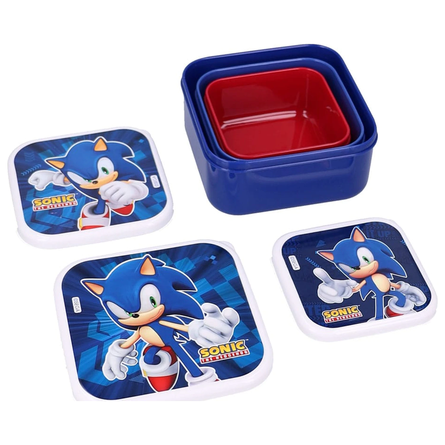 Sonic the Hedgehog Sada boxů na svačinu Sonic Fresh Bites fotografii produktu