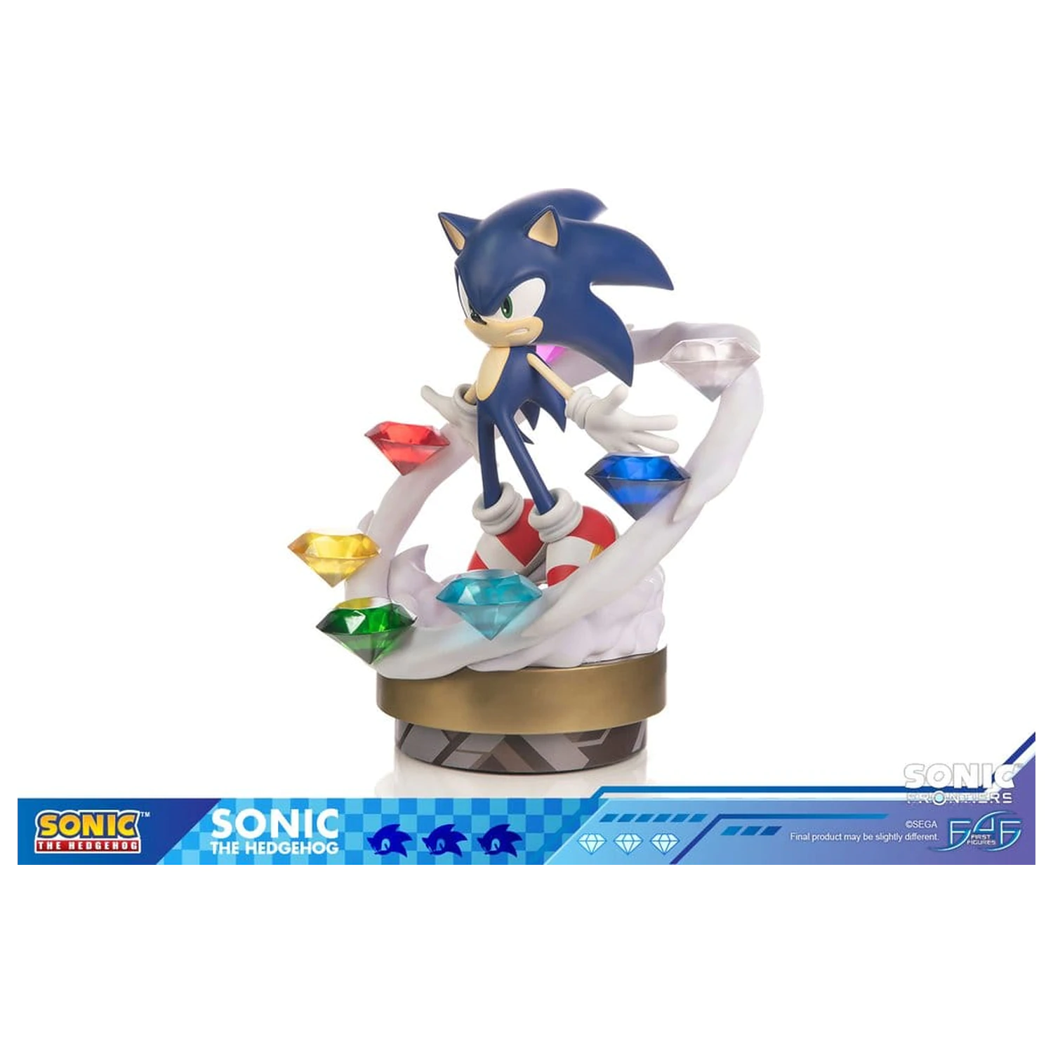 Sonic The Hedgehog Sonic Frontiers resinová socha Sonic 42 cm fotografii produktu