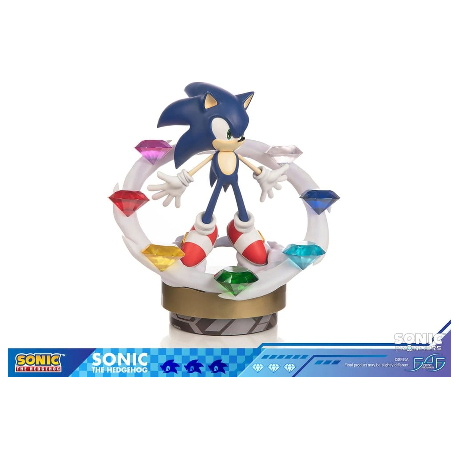 Sonic The Hedgehog Sonic Frontiers resinová socha Sonic 42 cm fotografii produktu