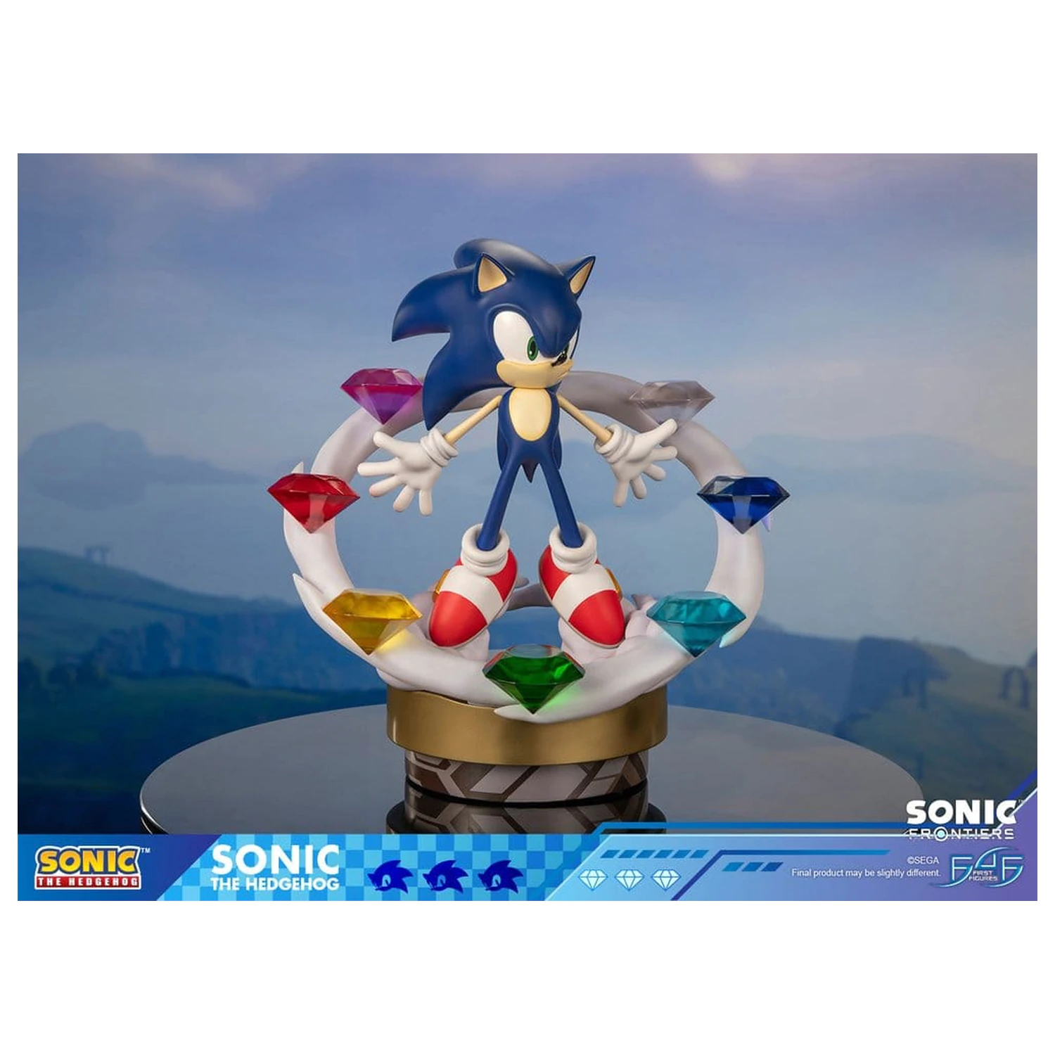 Sonic The Hedgehog Sonic Frontiers resinová socha Sonic 42 cm fotografii produktu