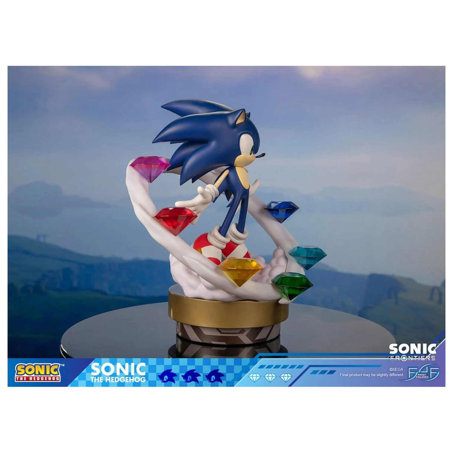 Sonic The Hedgehog Sonic Frontiers resinová socha Sonic 42 cm fotografii produktu
