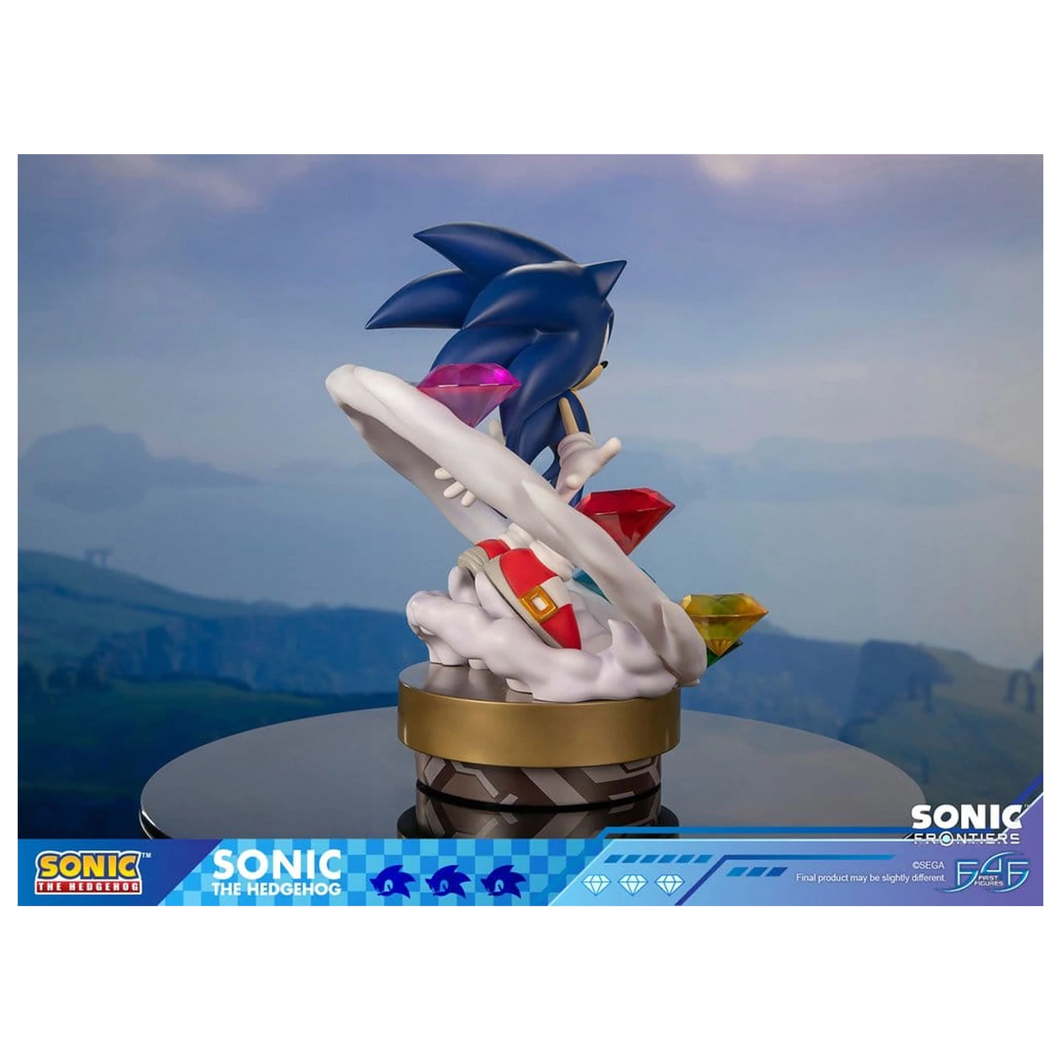 Sonic The Hedgehog Sonic Frontiers resinová socha Sonic 42 cm fotografii produktu
