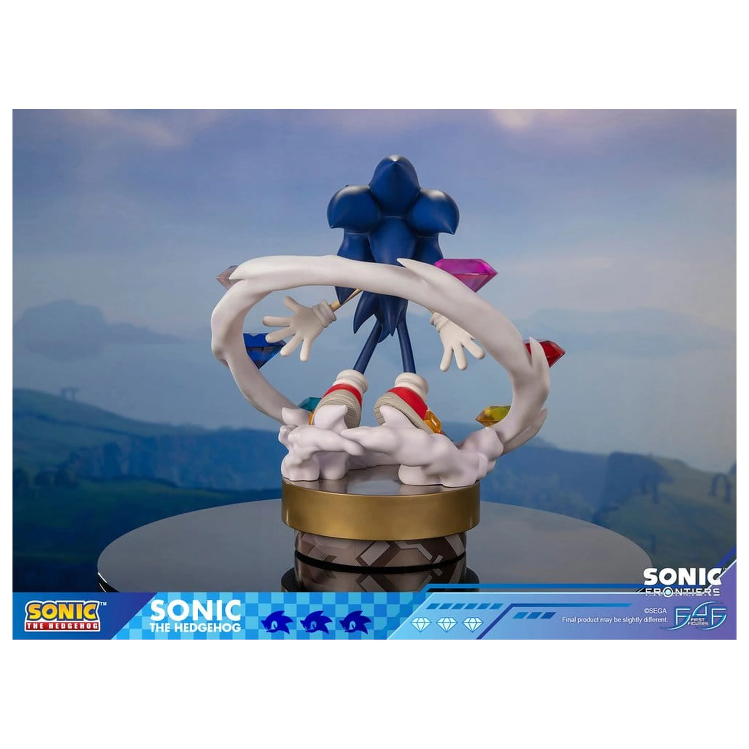 Sonic The Hedgehog Sonic Frontiers resinová socha Sonic 42 cm fotografii produktu