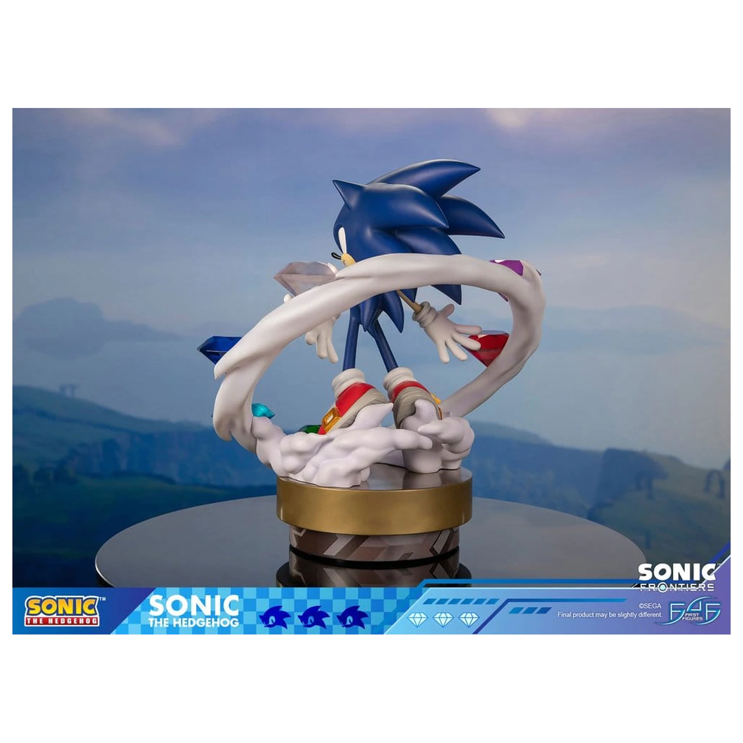 Sonic The Hedgehog Sonic Frontiers resinová socha Sonic 42 cm fotografii produktu