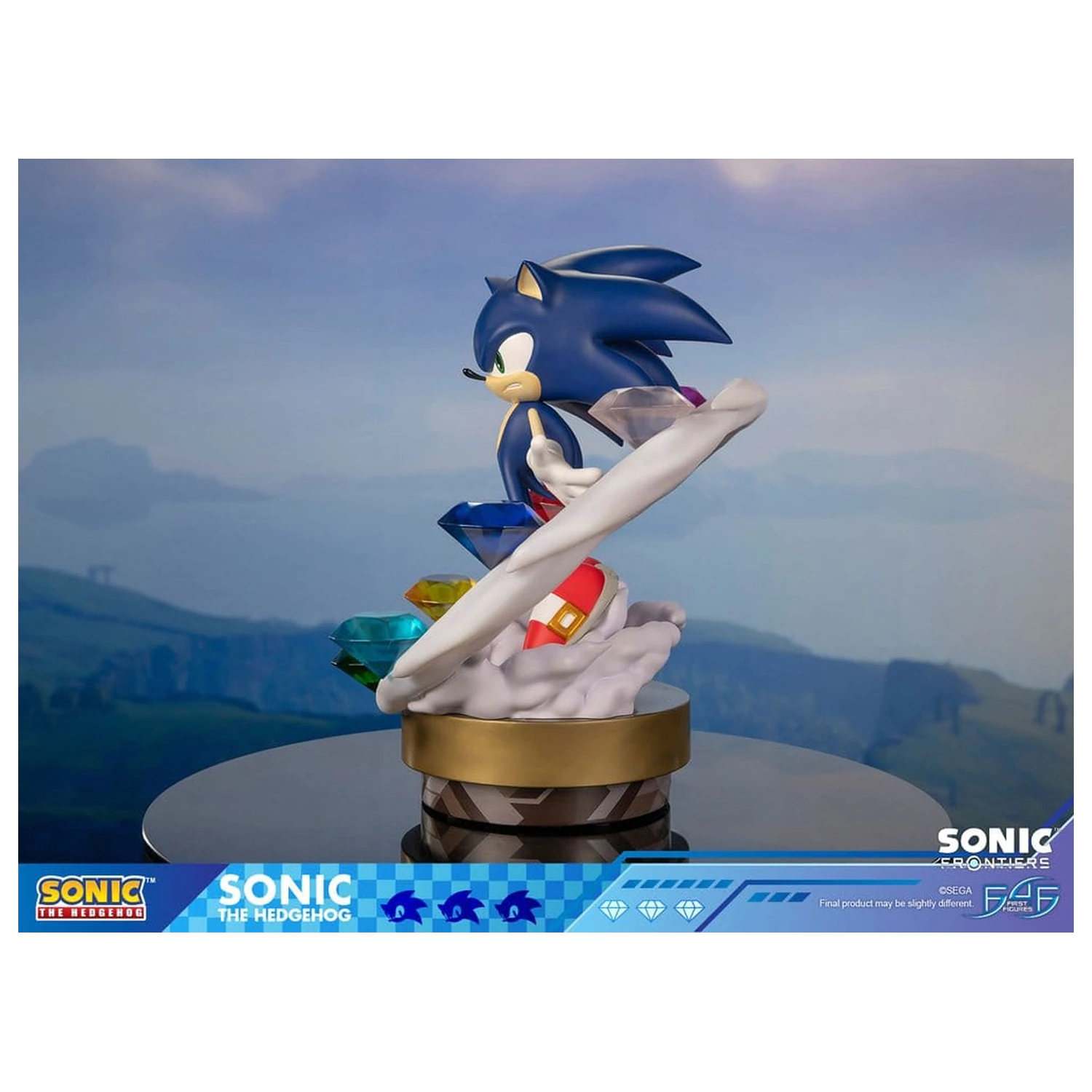 Sonic The Hedgehog Sonic Frontiers resinová socha Sonic 42 cm fotografii produktu