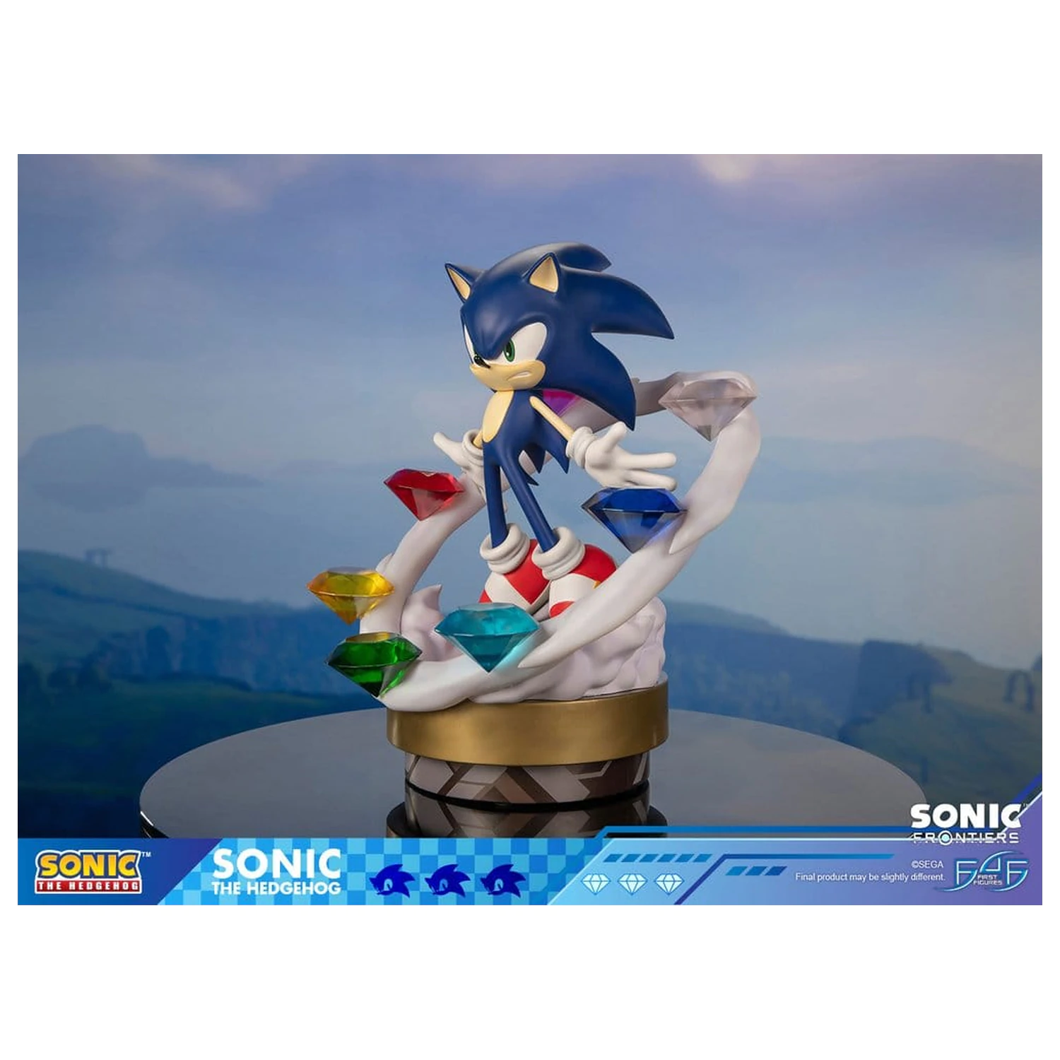Sonic The Hedgehog Sonic Frontiers resinová socha Sonic 42 cm fotografii produktu