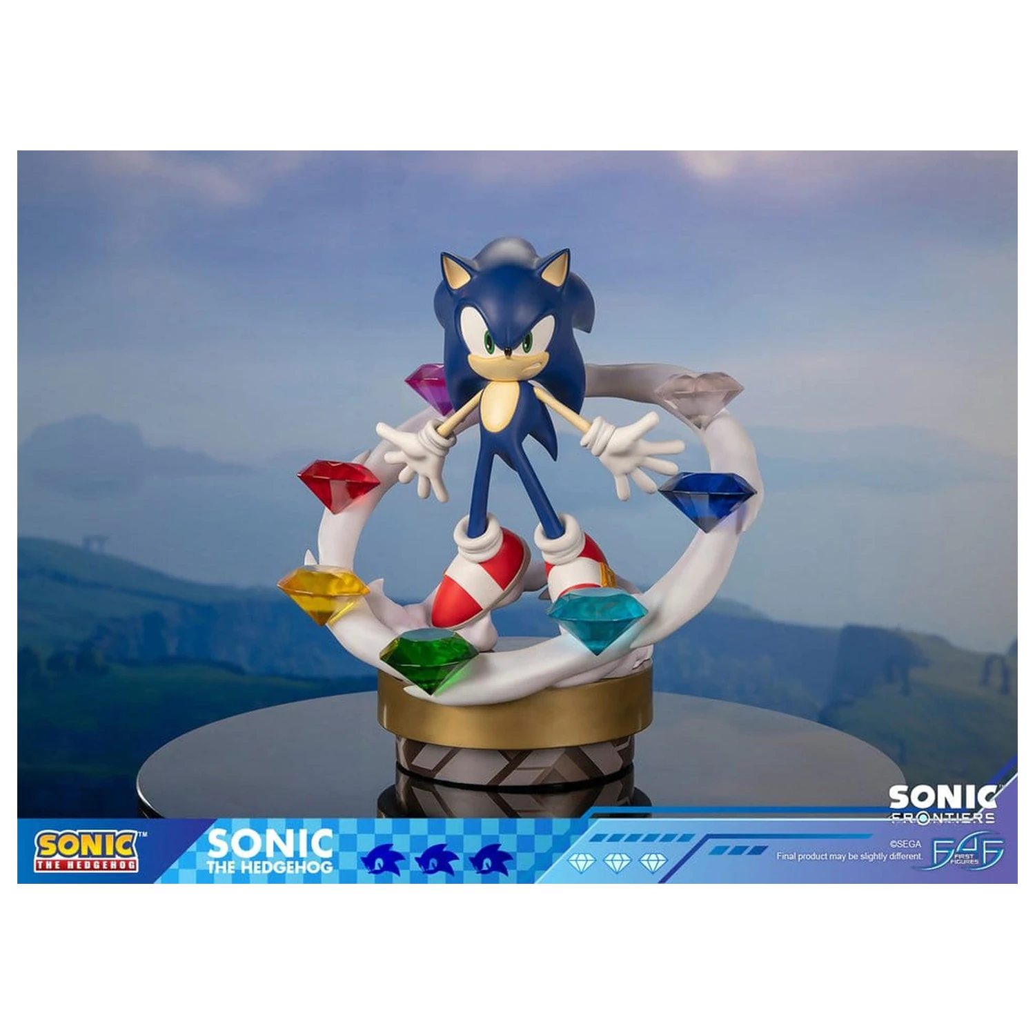 Sonic The Hedgehog Sonic Frontiers resinová socha Sonic 42 cm fotografii produktu