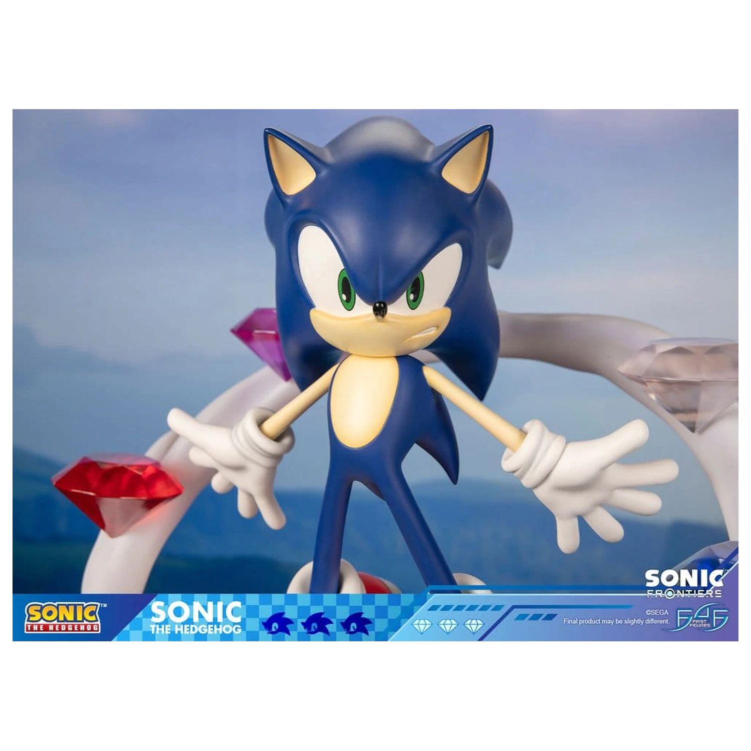 Sonic The Hedgehog Sonic Frontiers resinová socha Sonic 42 cm fotografii produktu