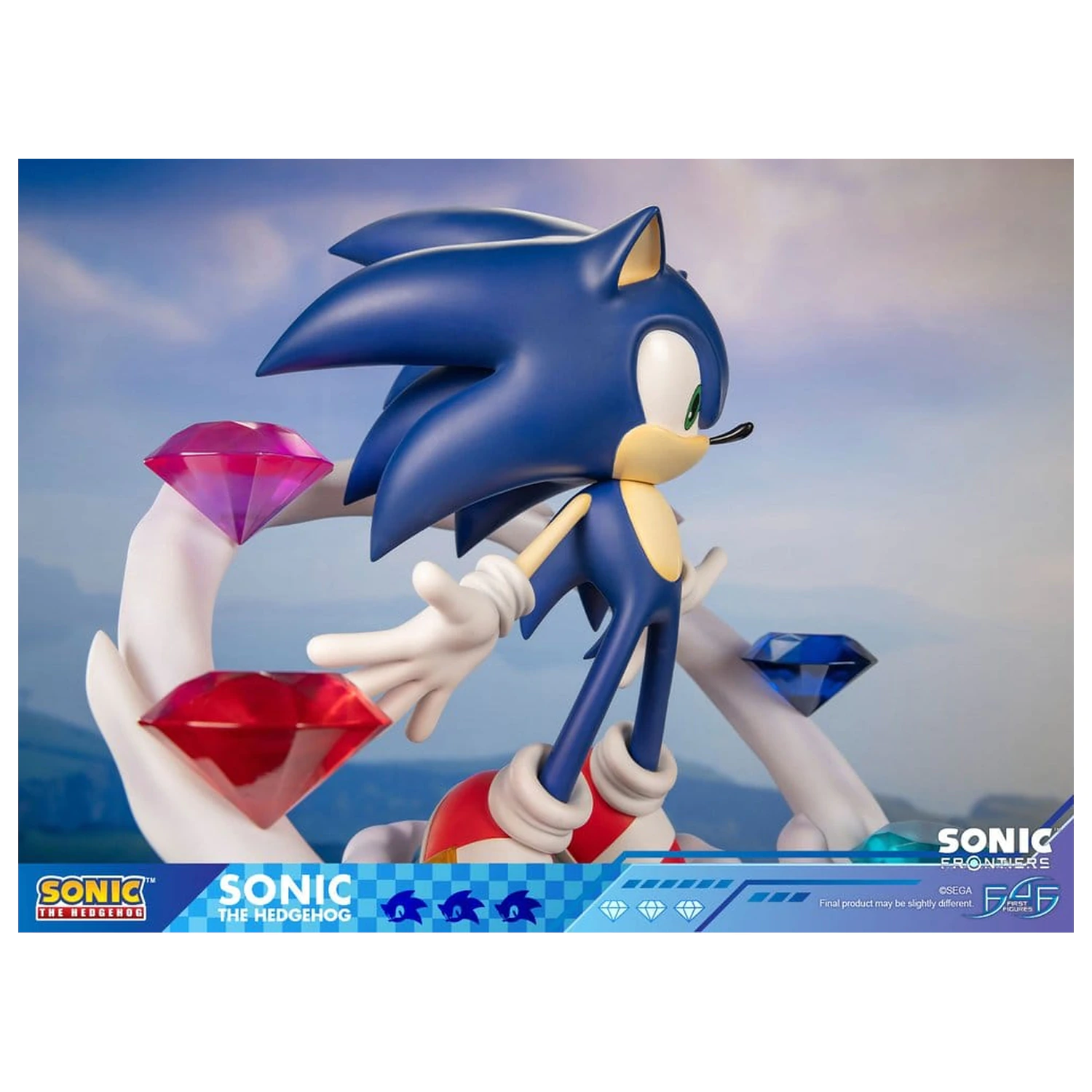 Sonic The Hedgehog Sonic Frontiers resinová socha Sonic 42 cm fotografii produktu