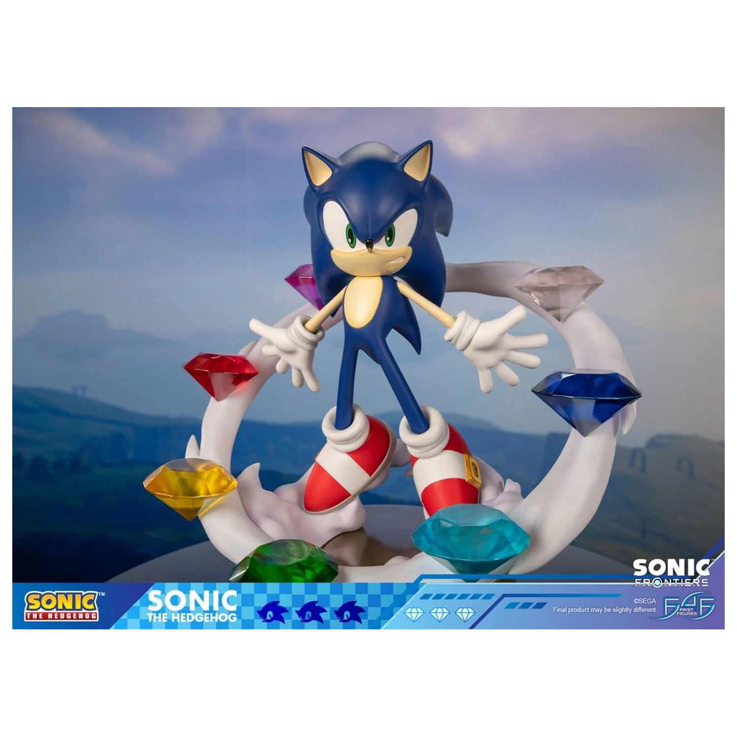 Sonic The Hedgehog Sonic Frontiers resinová socha Sonic 42 cm fotografii produktu