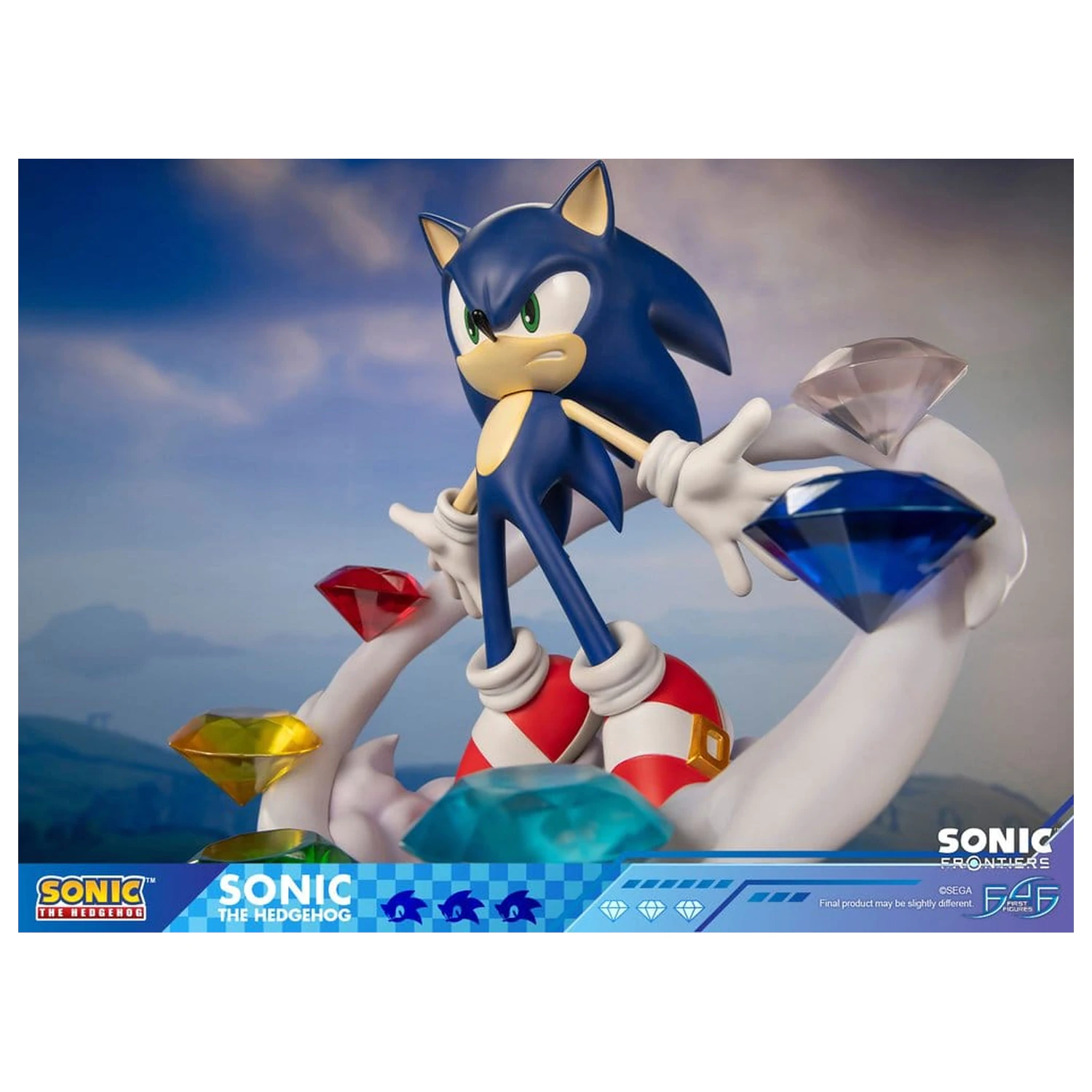 Sonic The Hedgehog Sonic Frontiers resinová socha Sonic 42 cm fotografii produktu