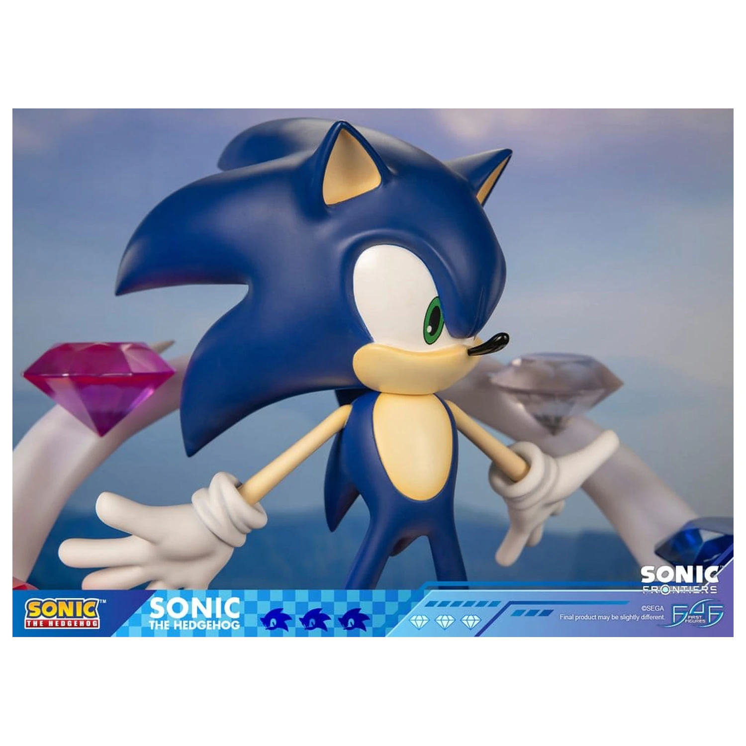 Sonic The Hedgehog Sonic Frontiers resinová socha Sonic 42 cm fotografii produktu