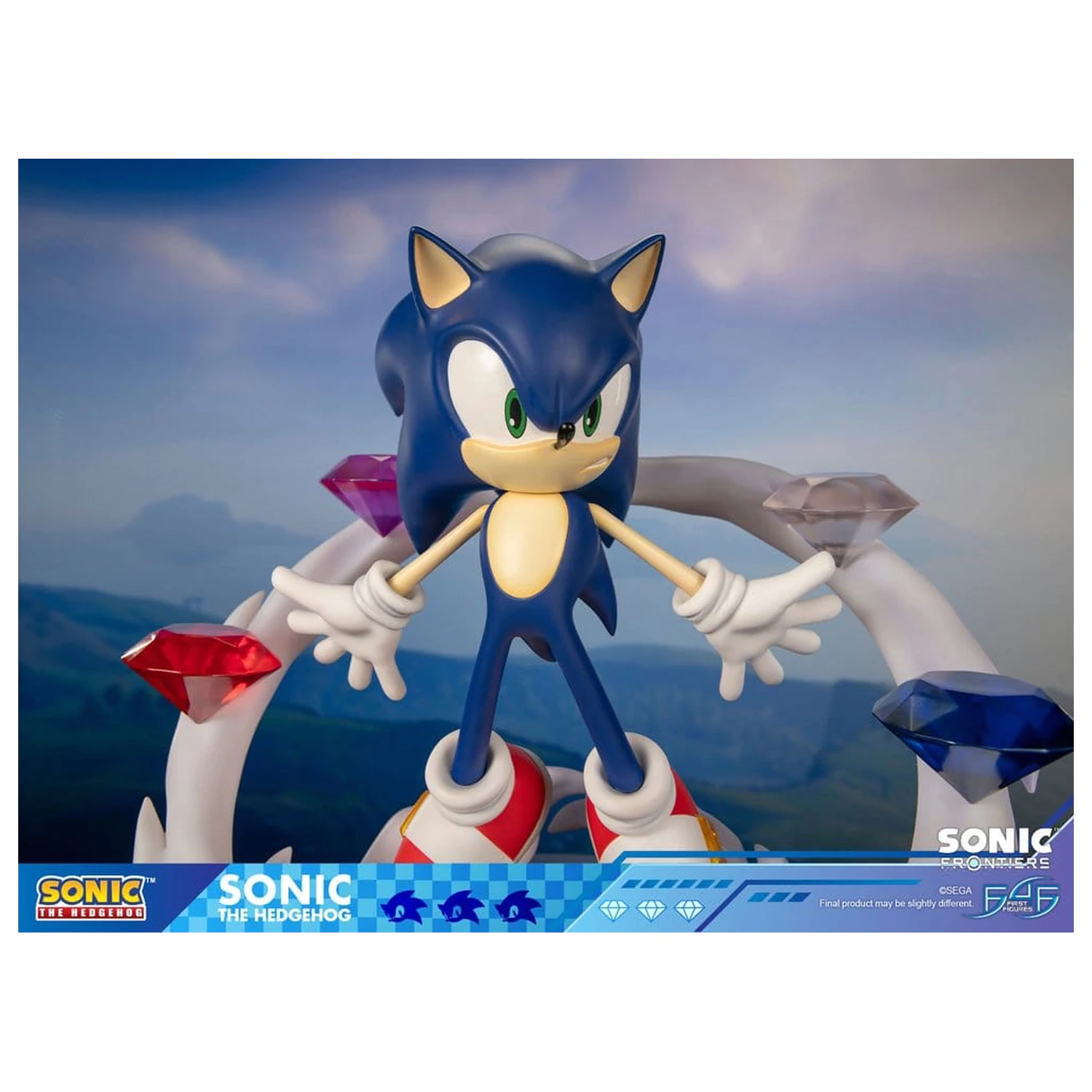 Sonic The Hedgehog Sonic Frontiers resinová socha Sonic 42 cm fotografii produktu