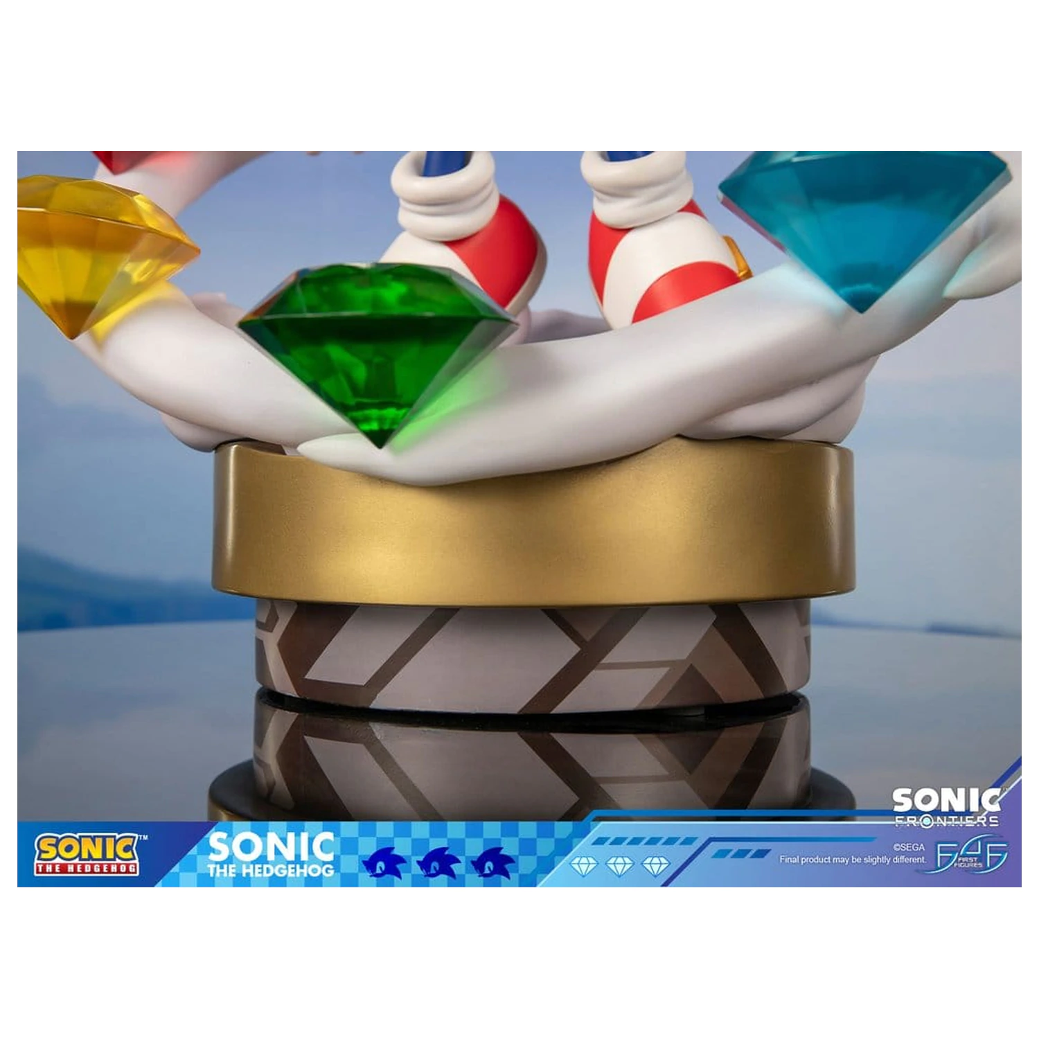 Sonic The Hedgehog Sonic Frontiers resinová socha Sonic 42 cm fotografii produktu
