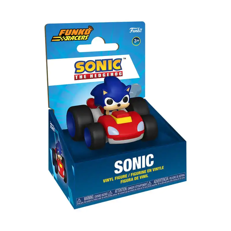 Sonic The Hedgehog Super Racers Kovová figurka Sonic 5 cm fotografii produktu