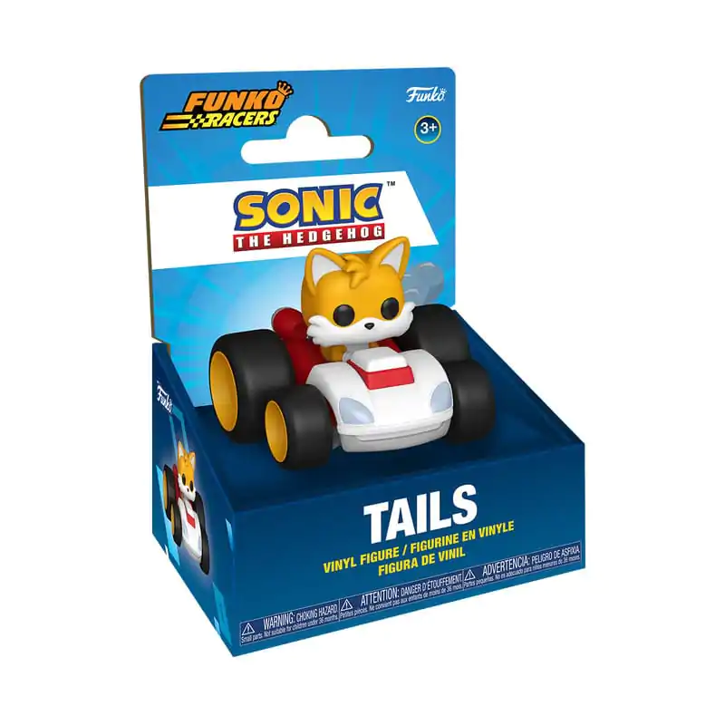 Sonic The Hedgehog Super Racers Diecast figurka Tails 5 cm fotografii produktu