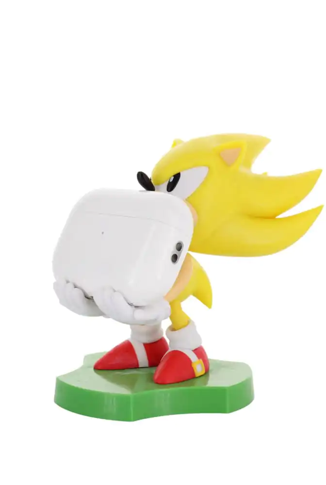 Sonic the Hedgehog Super Sonic mini držák kabelu 10 cm fotografii produktu