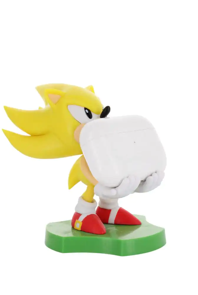 Sonic the Hedgehog Super Sonic mini držák kabelu 10 cm fotografii produktu