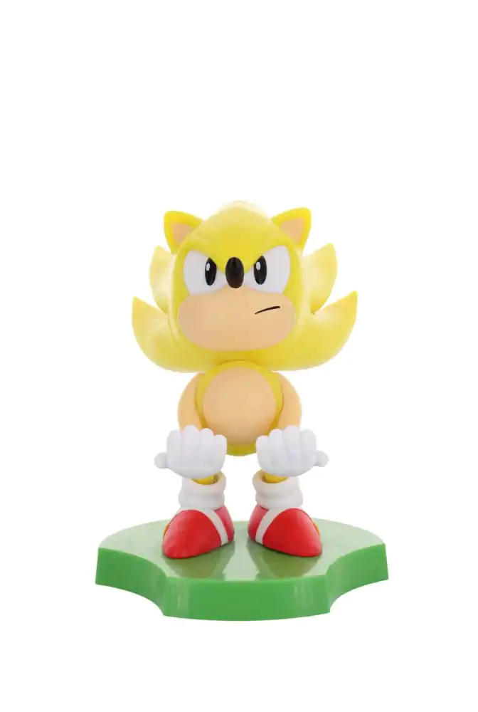 Sonic the Hedgehog Super Sonic mini držák kabelu 10 cm fotografii produktu