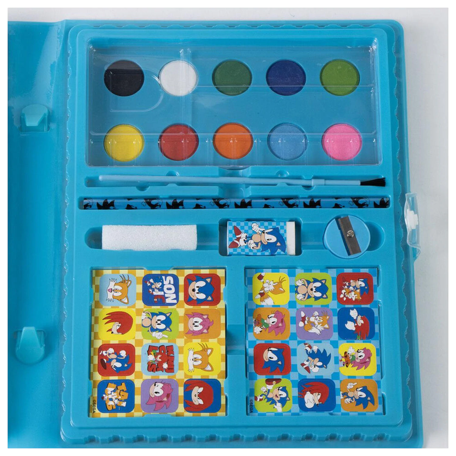 Sonic the Hedgehog omalovánky pouzdro na psací potřeby fotografii produktu