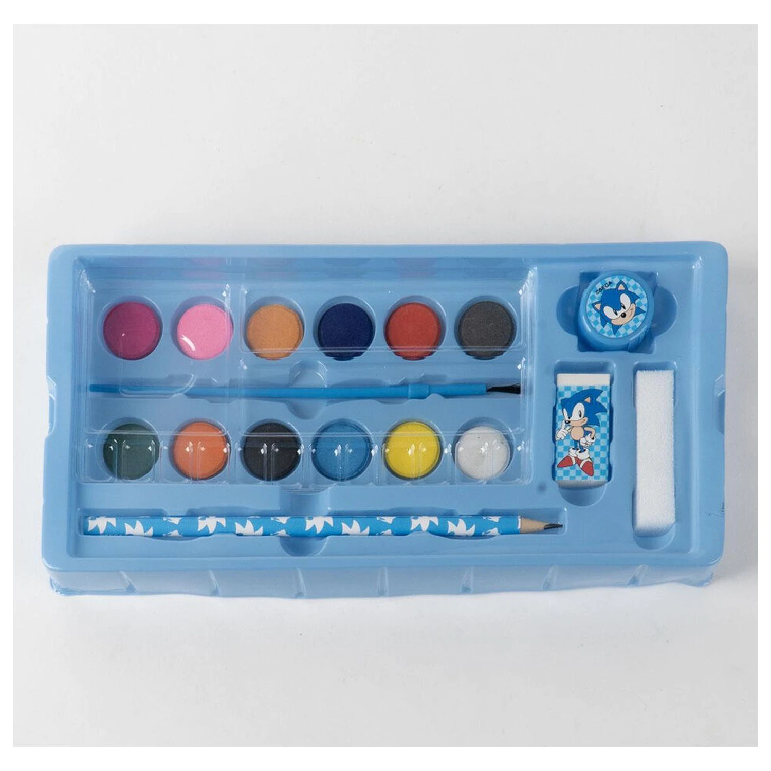 Sonic the Hedgehog obal na psací potřeby na vybarvování fotografii produktu