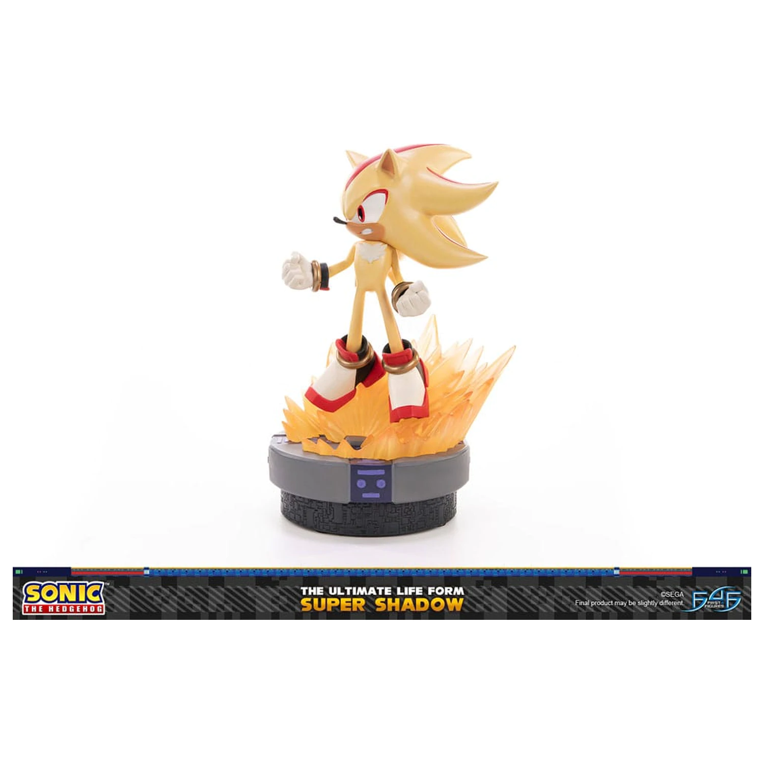 Sonic the Hedgehog The Ultimate Life Form Socha Super Shadow Standard Edition 32 cm fotografii produktu