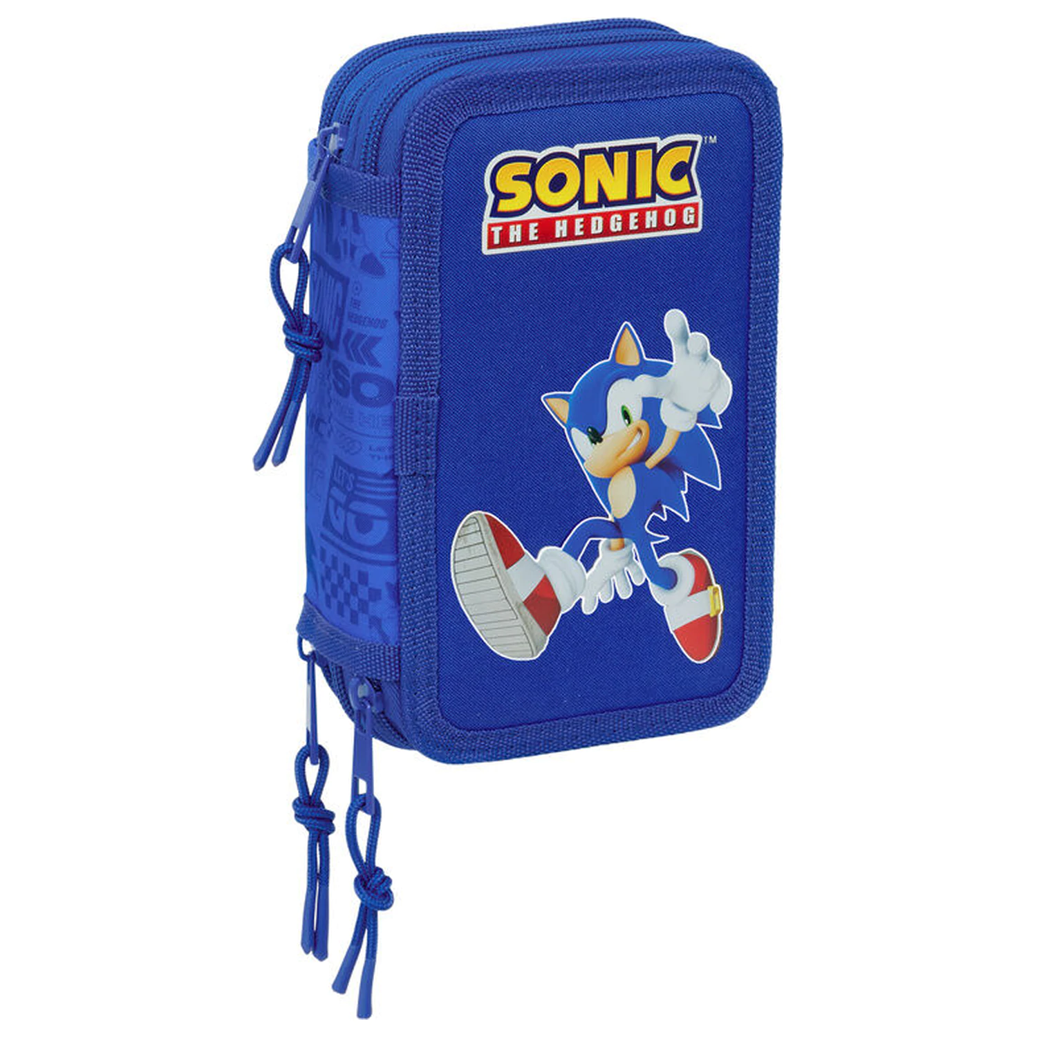 Sonic the Hedgehog trojitý penál 37 ks fotografii produktu