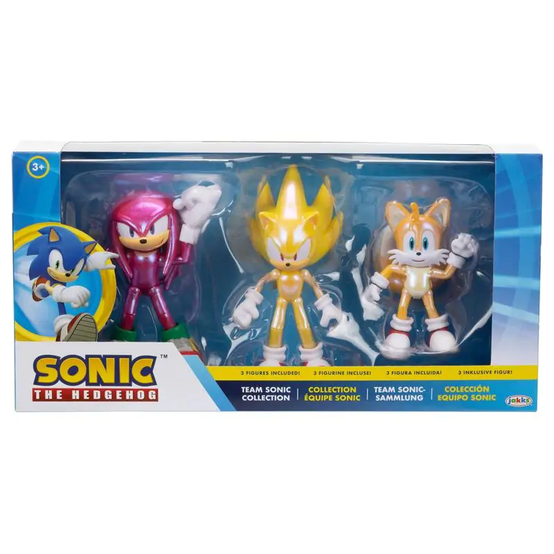 Sonic the Hedgehog Ultimate Team Up balení 3 figurky 10cm fotografii produktu