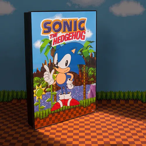 Sonic the Hedgehog Svítící Plakát fotografii produktu