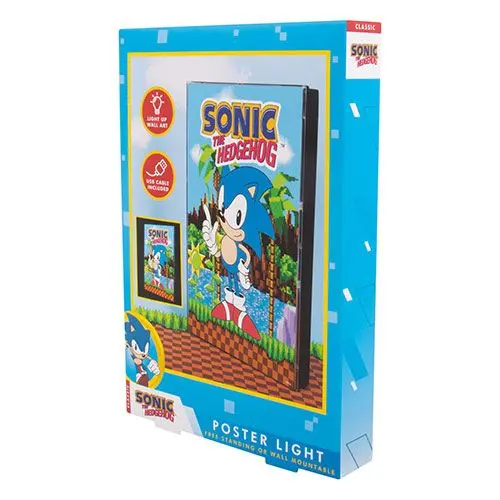 Sonic the Hedgehog Svítící Plakát fotografii produktu
