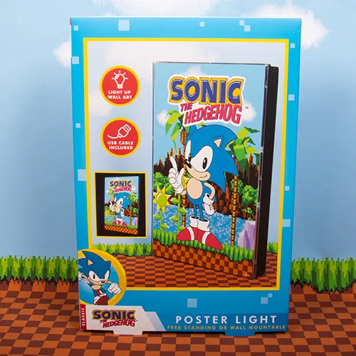 Sonic the Hedgehog Svítící Plakát fotografii produktu